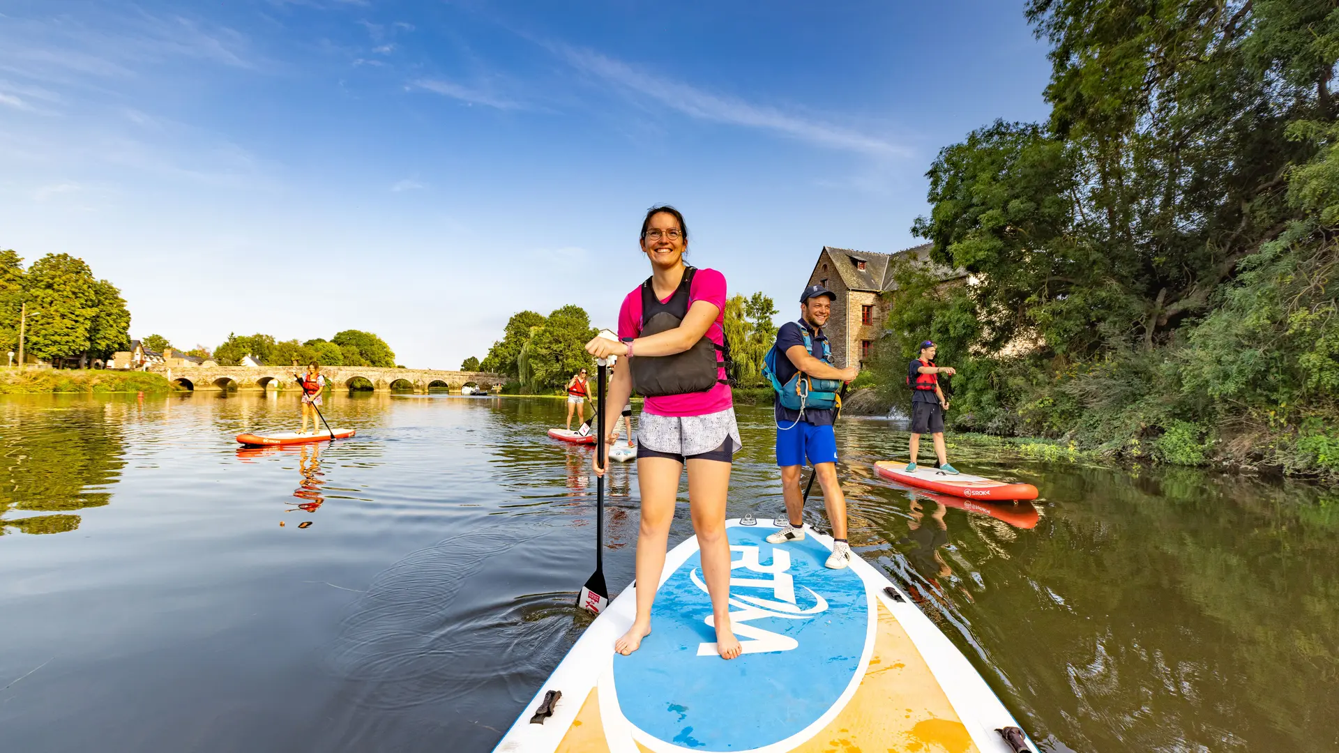 Paddle sur la Vilaine