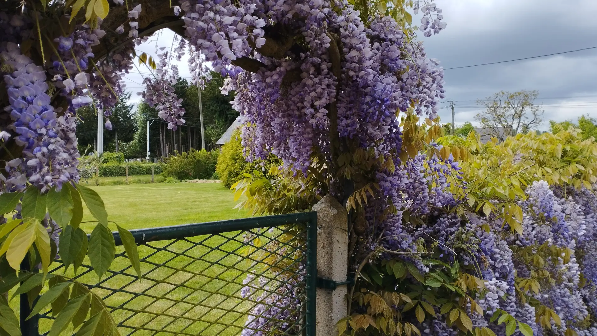 Entrée jardin