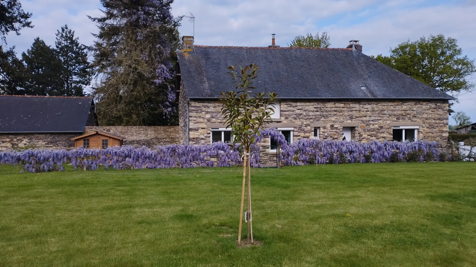 Maison côté jardin