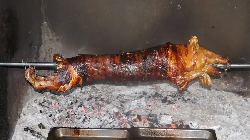 Cochon grillé