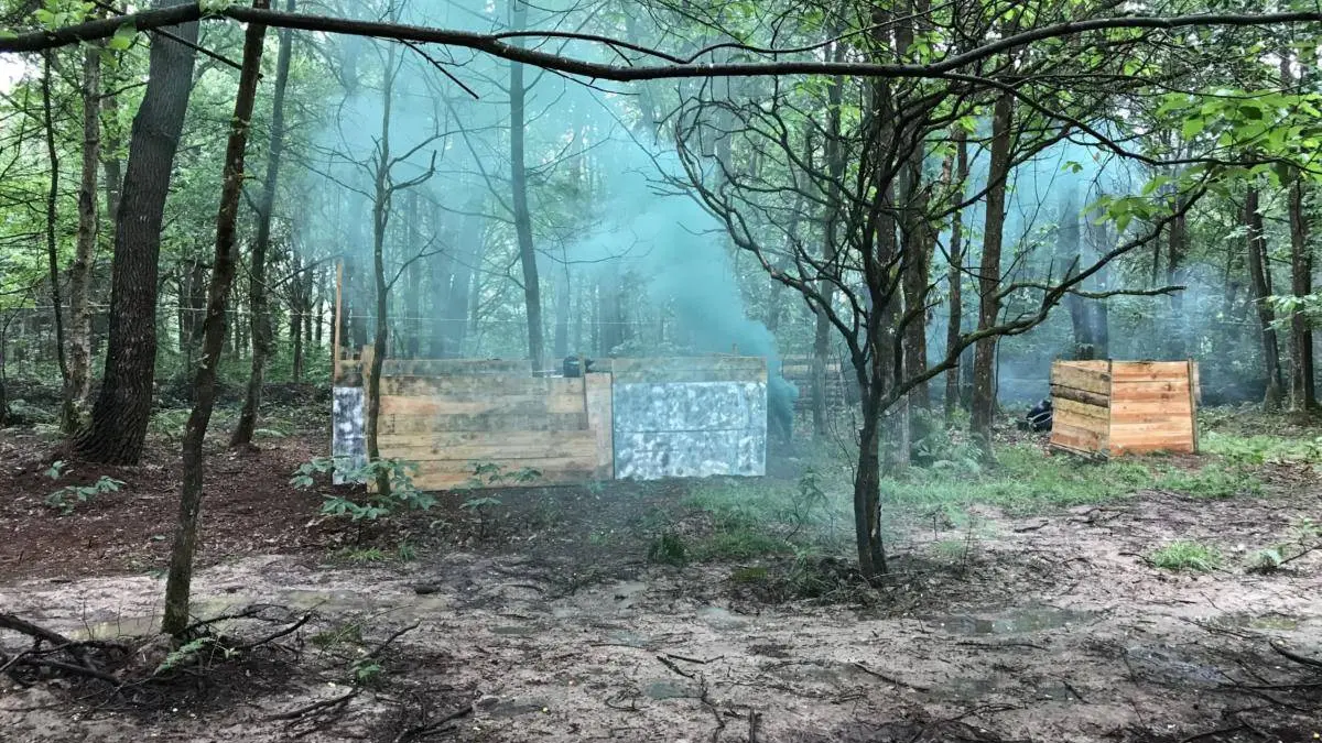 Terrain paintball