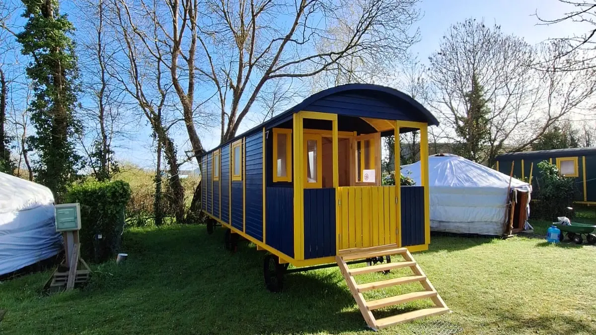 Roulotte - Camping le Village insolite St Benoît des Ondes