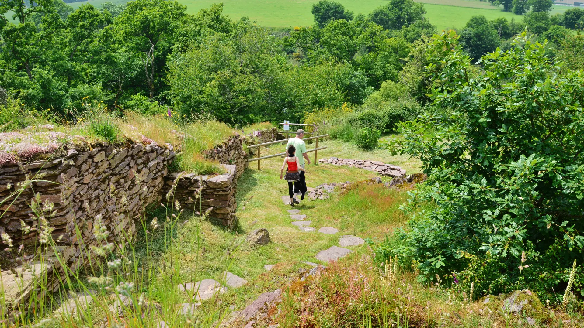 site médiéval de boutavent