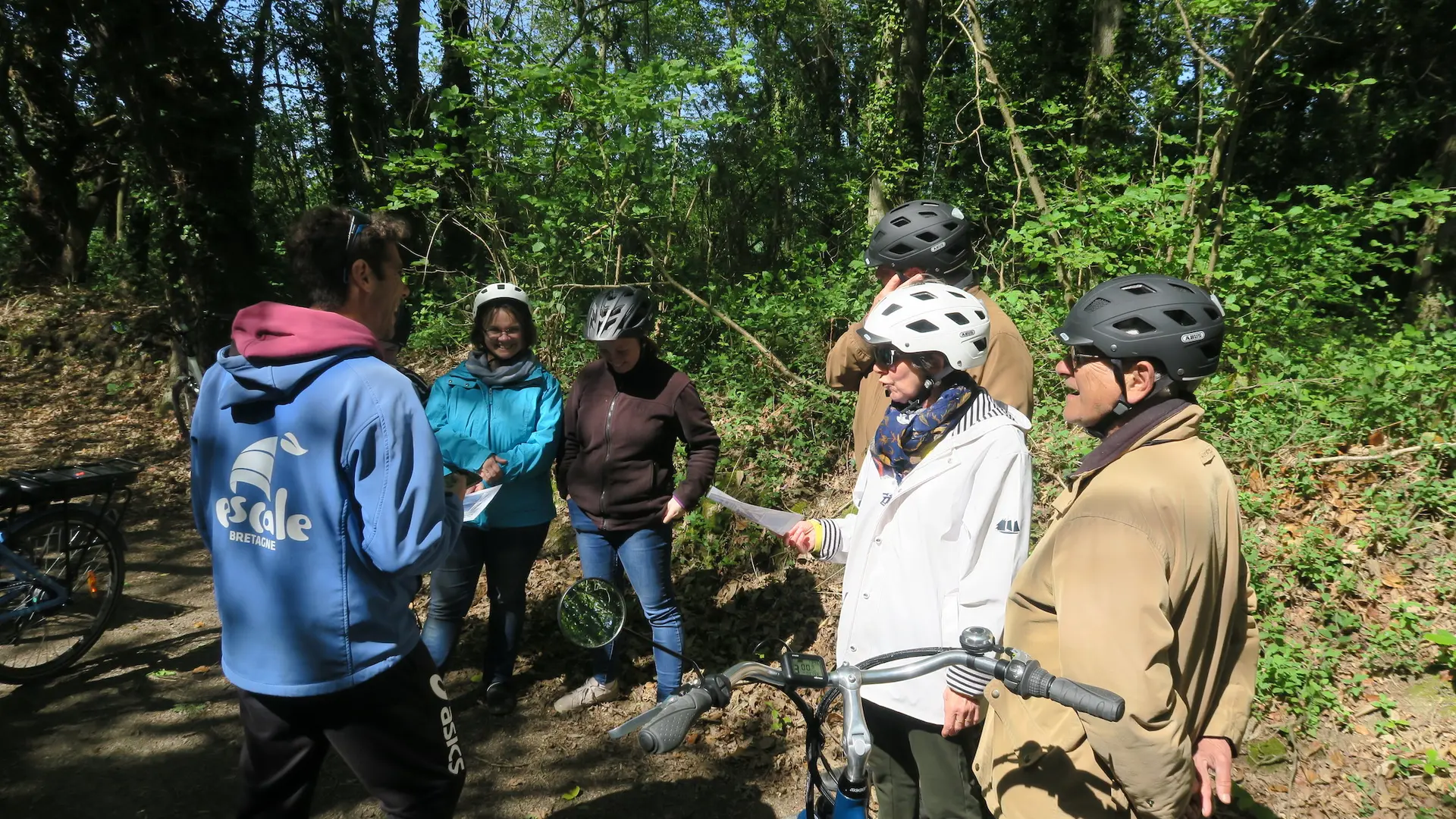 sortie-velo-Escale Bretagne Saint-Lunaire