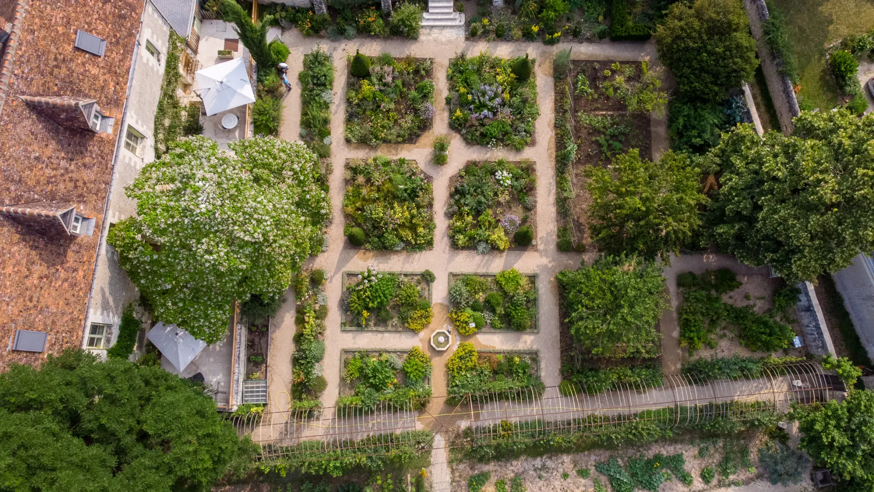 Jardin de Curé à Chédigny