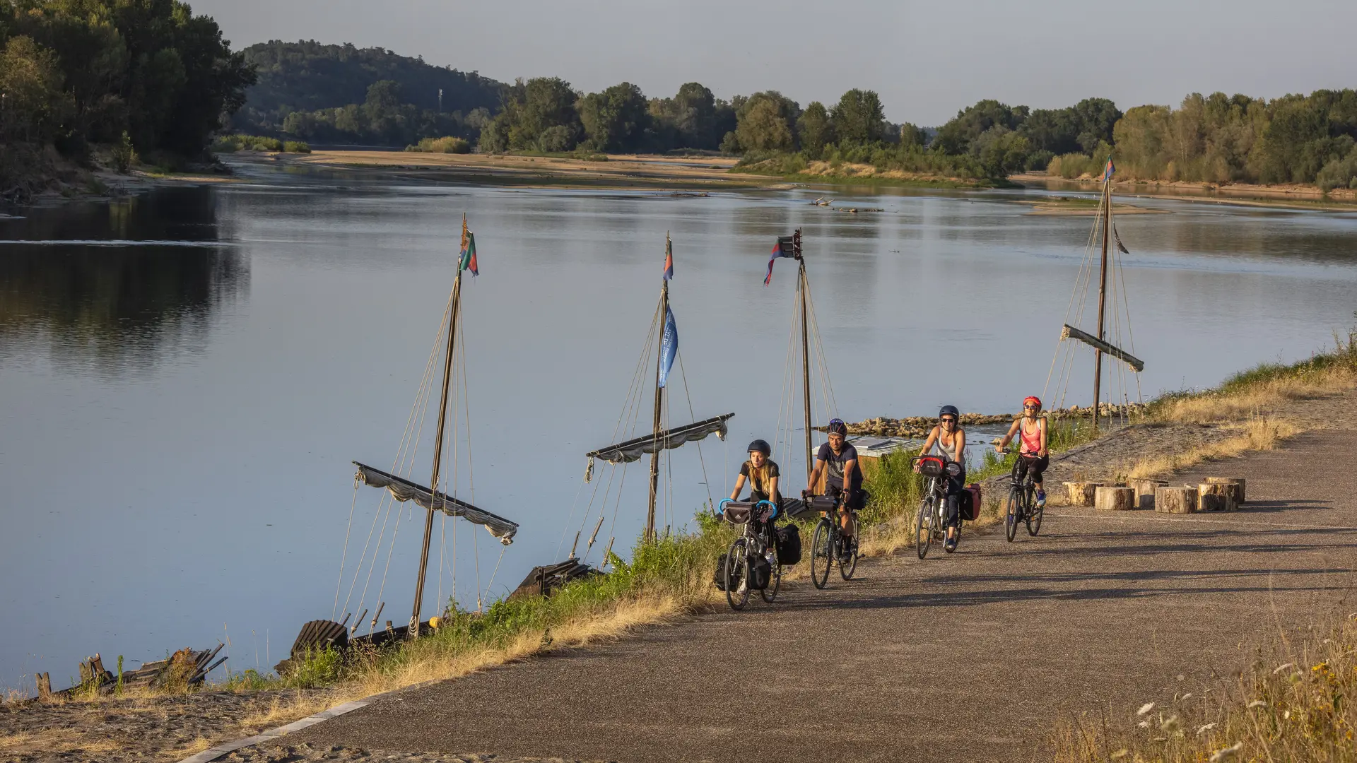 la Cyclo Bohème_les bords du Cher