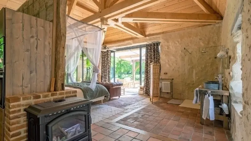Lodge de luxe manoir de la Mazeraie