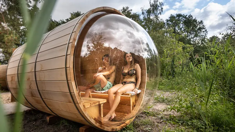 Huttopia, espace détente