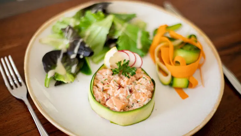 Tartare de truite