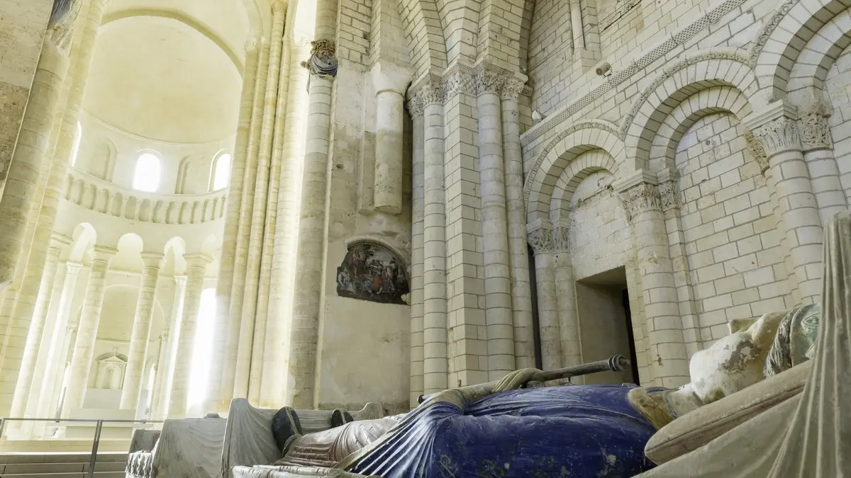 Abbaye royale de Fontevraud, gisant d'Henri II Plantagenet ©Sébastien Gaudard