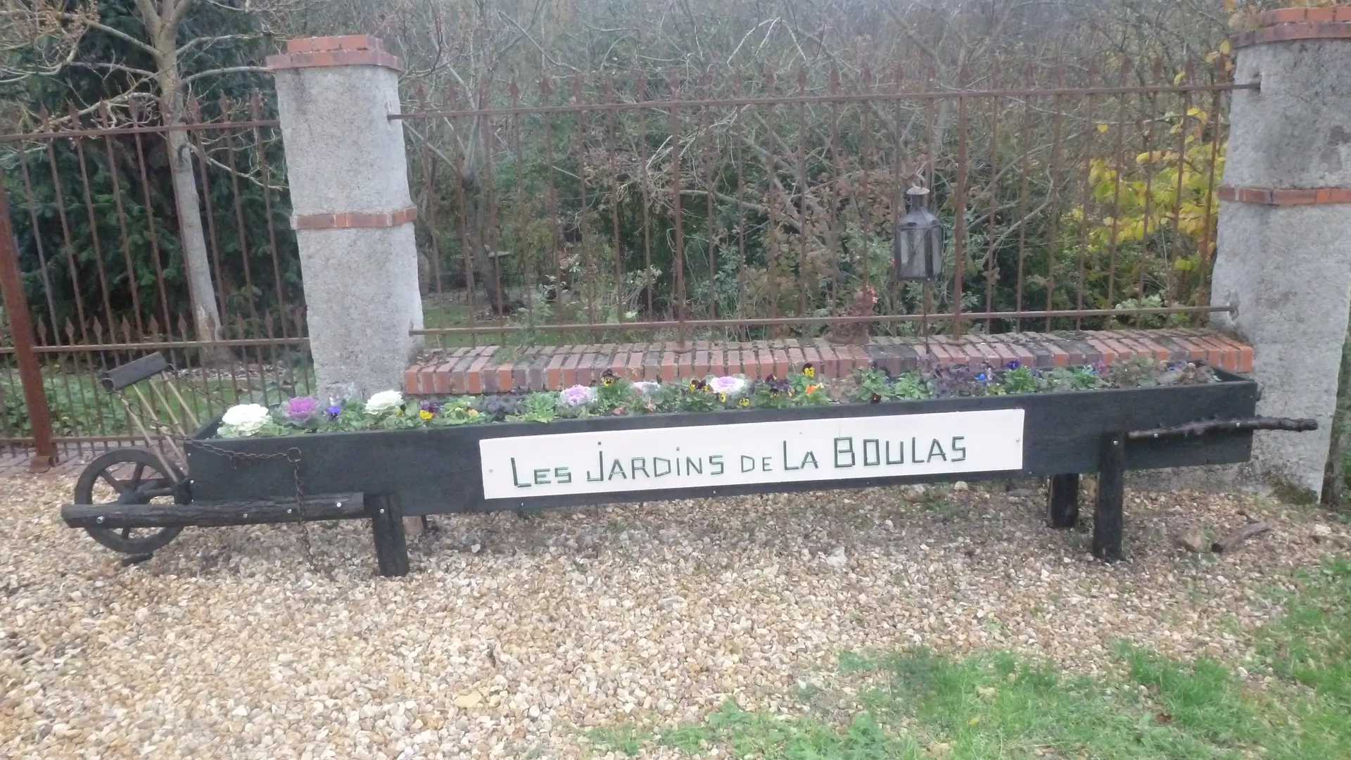CERELLES_Les Jardins de la Boulas_Gérard TALBERT_entrée