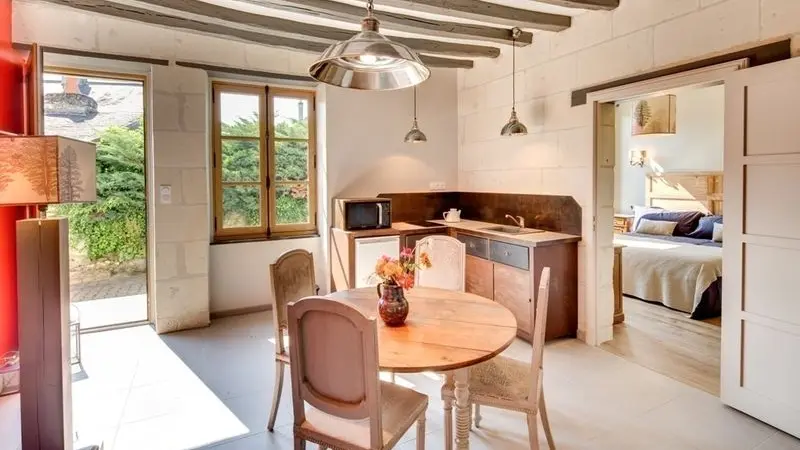 Candes-Saint-Martin- Château de Candes - Suite four à pain-résidence de tourisme en terres d'Azay Chinon Val de Loire, ouest touraine (4)