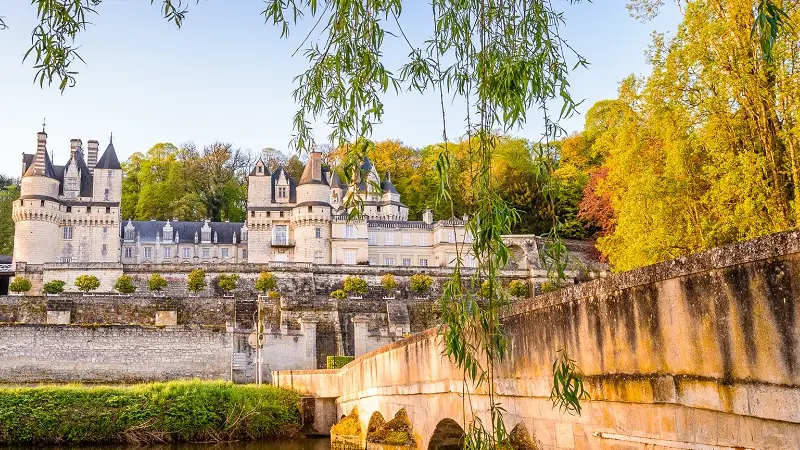 Château d'Ussé - Boucle vélo n°21 : la Belle au Bois dormant.