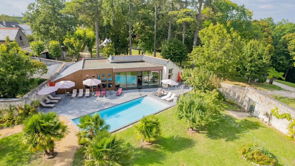 Château de Candes - Spa Zen Garden ©Martin Baron