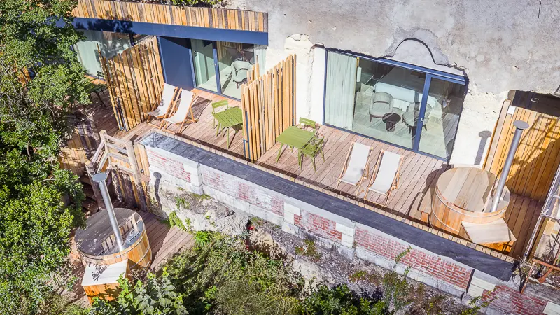 Chateau de Perreux Suite Terrasse