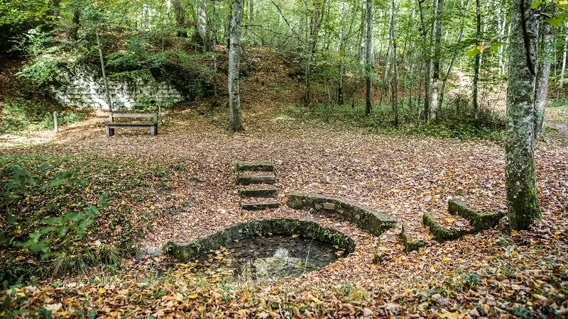 Fontaine d'Orfonds, Moyen-Âge