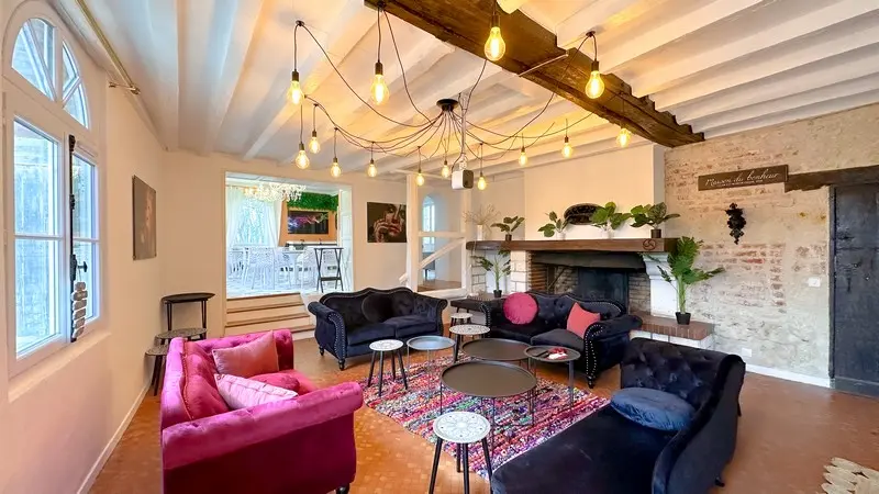 Gite de la Fuye salon