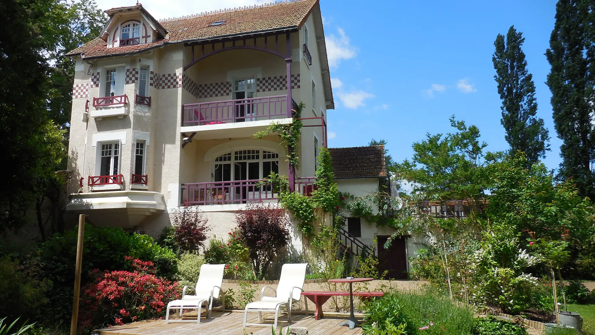 Gîte de la maison du lac - Saint-Avertin, Val de Loire, France.