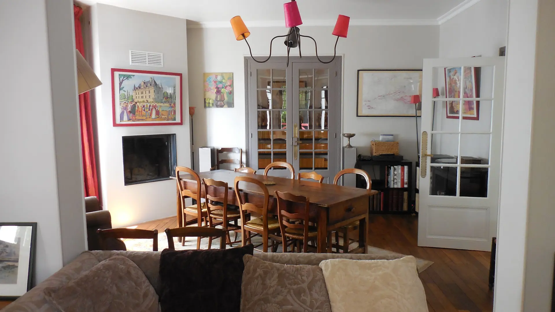 Séjour - Gîte de la maison du lac, à Saint-Avertin.