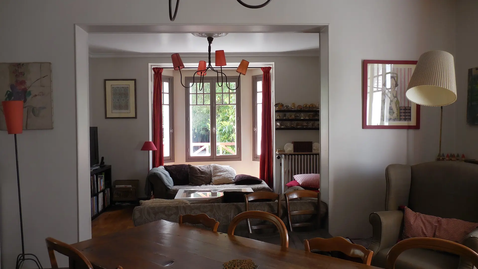 Séjour - Gîte de la maison du lac, à Saint-Avertin.