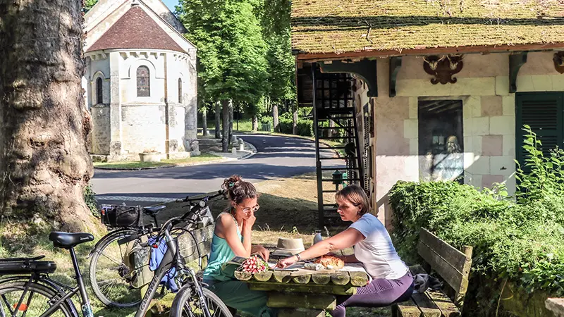 Liaison Vélo La Tangente Gourmande - Pique-nique à Chanceaux-près-Loches