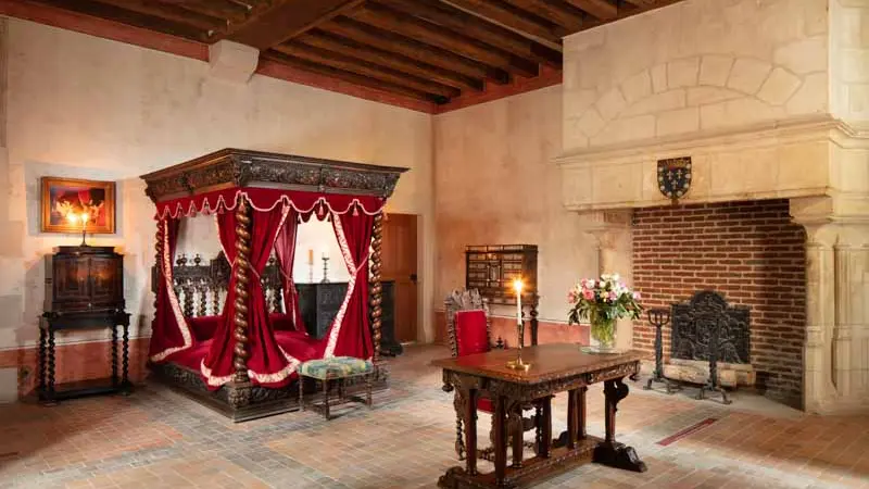 La chambre de Léonard de Vinci | Château du Clos Lucé - Parc Leonardo da Vinci,