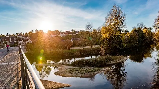 La confluence à Azay-sur-Indre