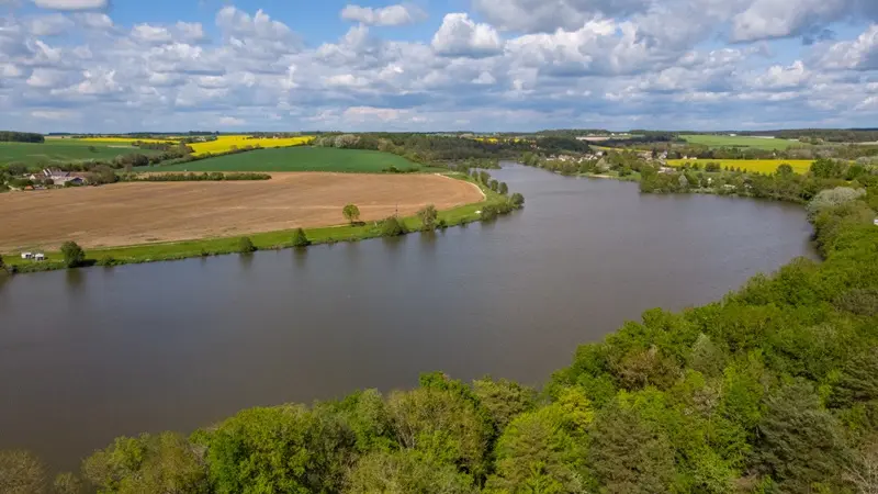Lac-Chemillé-Indrois-vue aérienne