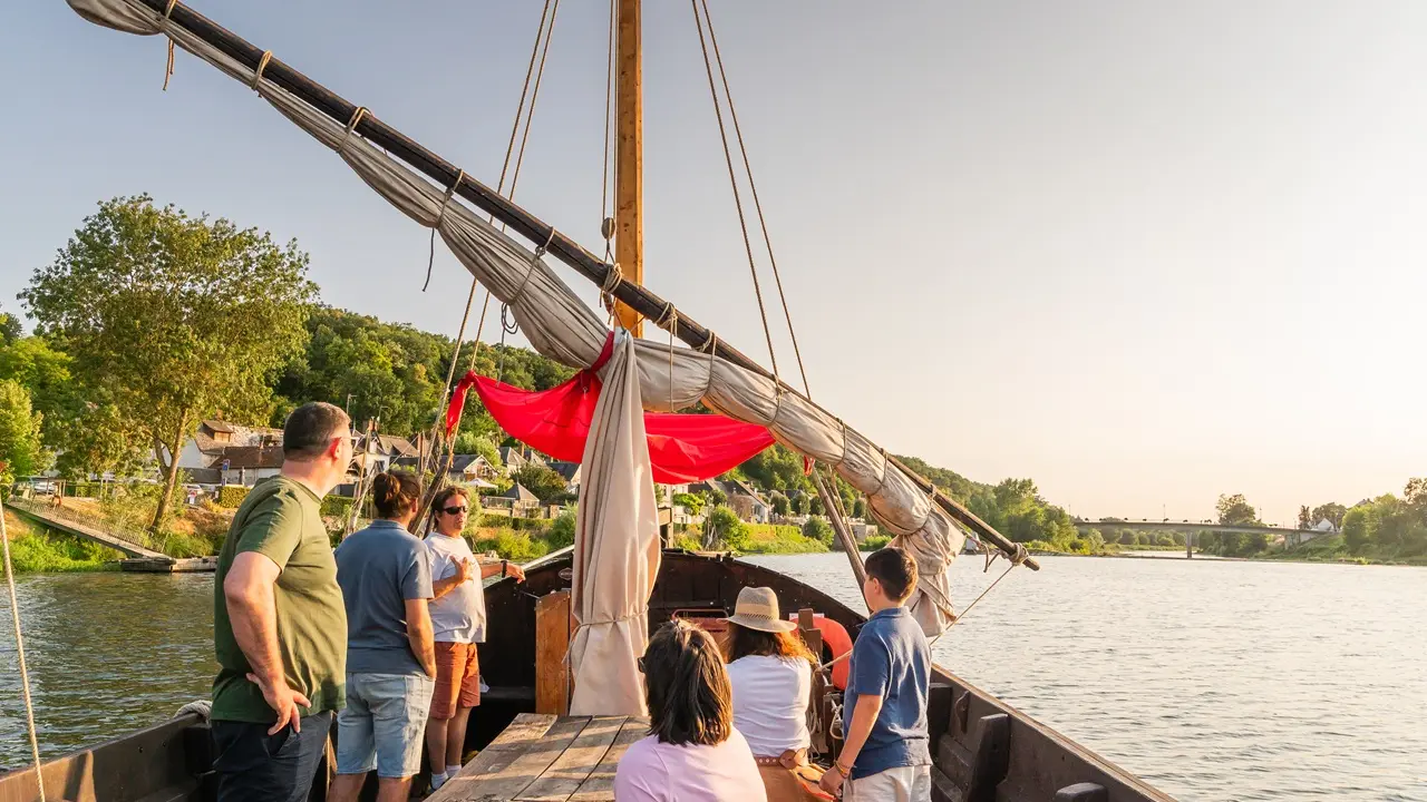 Les bateliers du Cher - Balade en bateau traditionnel à Savonnières