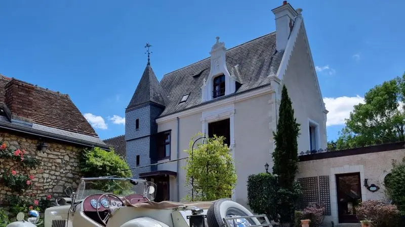 Manoir maison blanche Amboise