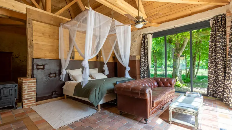 Lodge de luxe manoir de la Mazeraie