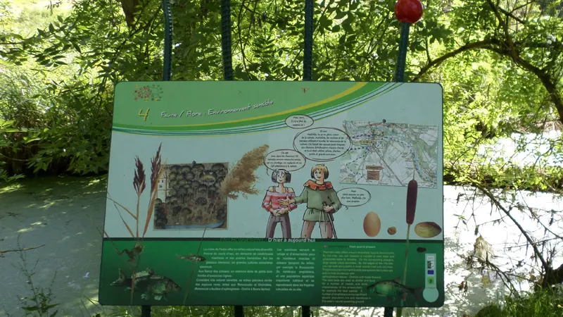 Randonnée : balade autour de l'abbaye de Cormery