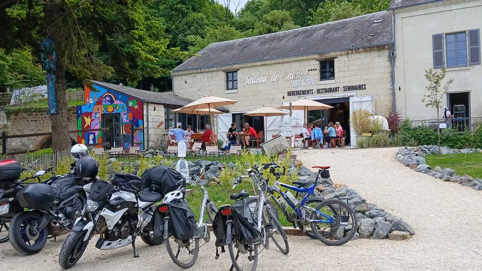 Restaurant Le Baladin - Sur La Loire à Vélo © S. Lecerf