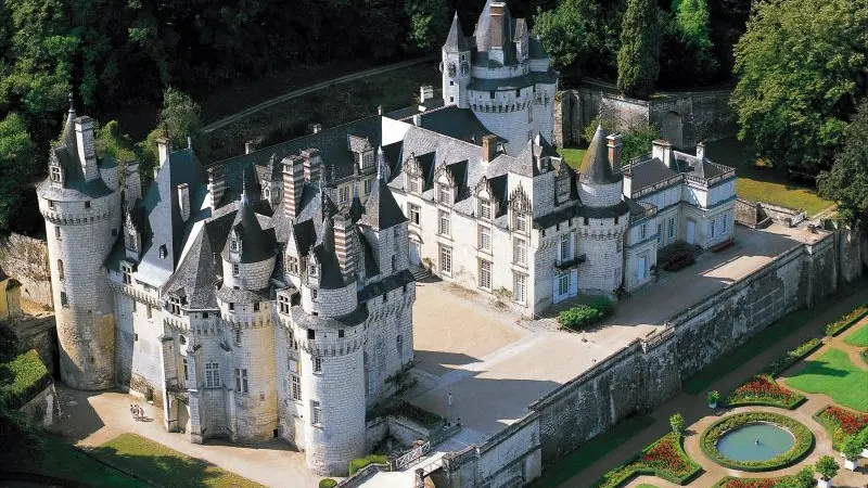 Rigny-Ussé - Château d'Ussé - Vue aérienne - © Château d'Ussé-2030
