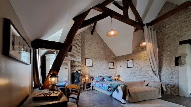 Ruelle des Jardins - Gîtes Cosy chambre bis Touraine