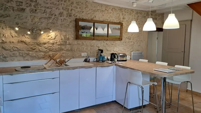 Ruelle des Jardins - cuisine - Gîtes Cosy Touraine