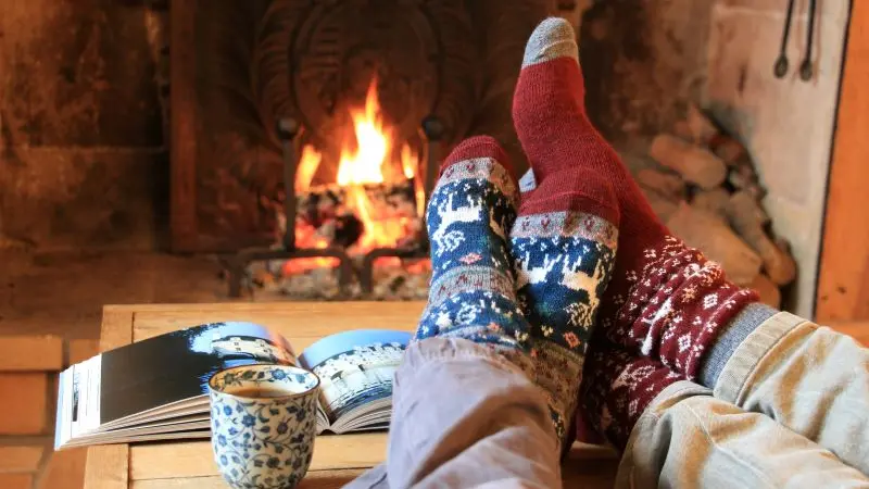 Ruelle des jardins Cheminée - gîte cosy Touraine