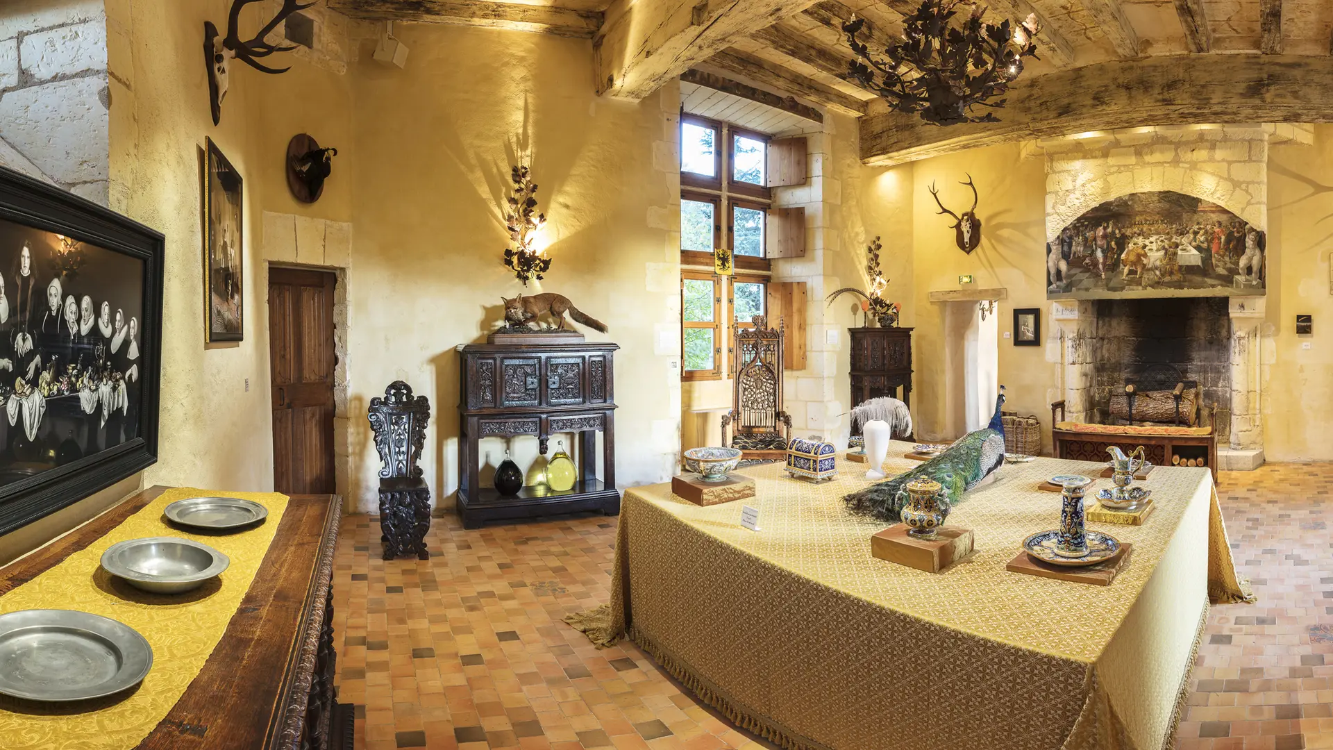 Salle du Festin©ChateauduRivau