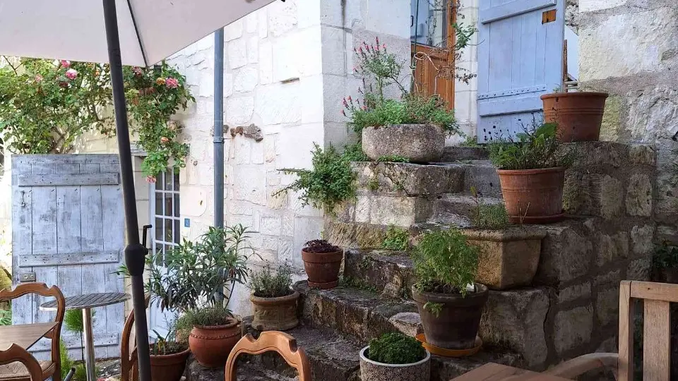 ACVL-Candes Saint-Martin - Auberge de la route d'Or-Terrasse
