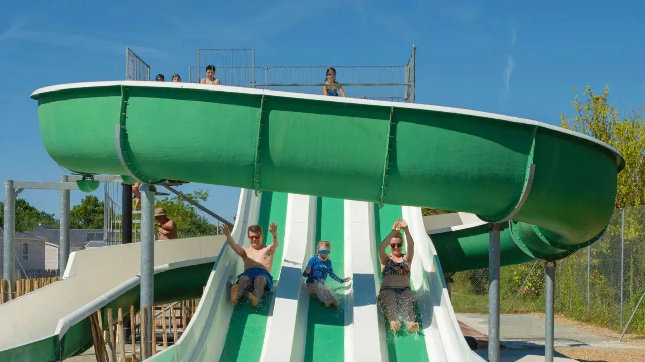 Toboggans camping La Mignardière