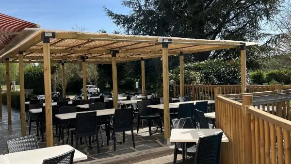 La brasserie - Camping Le Moulin Fort - Francueil