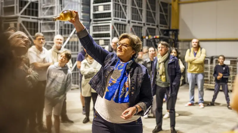 Visite du chai du Chateau de l'Aulée - Azay-le-Rideau