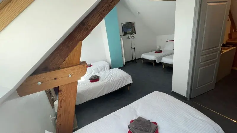 Les prairies du Val d'Amboise chambre guinguette 5 lits