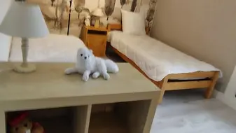 chambre lit double, enfants