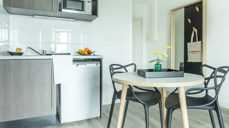 City Résidence Tours - Cuisine