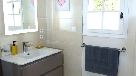 la Rabellerie salle de bain