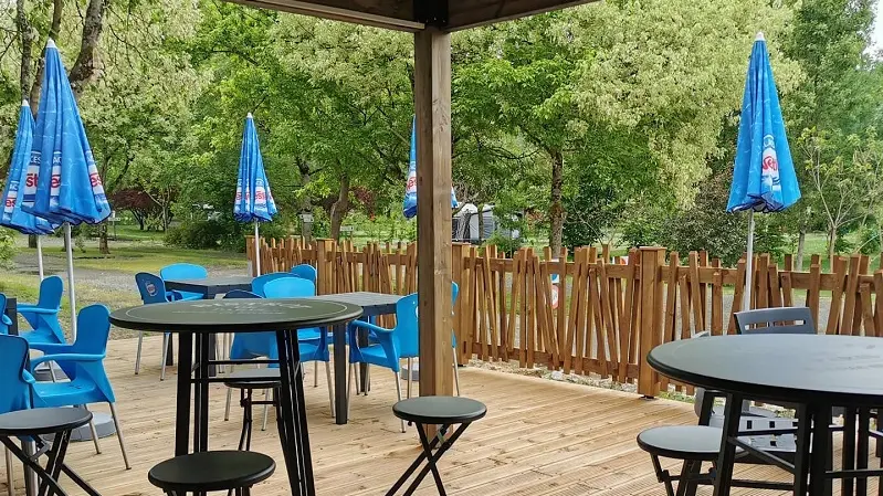 La pergola - Camping la Vallée de l'Indre - Montbazon