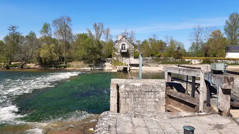 Randonnée d'Azay-sur-Cher - Le barrage à aiguilles de Nitray