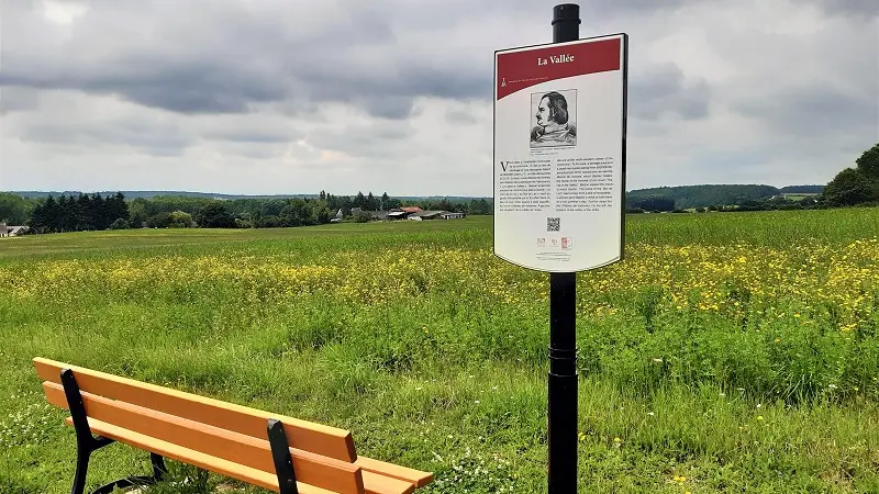 Randonnée Le Lys dans la Vallée - Pause Balzacienne, sur la commune d'Artannes