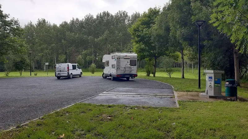 Aire camping-car de Pont-de-Ruan